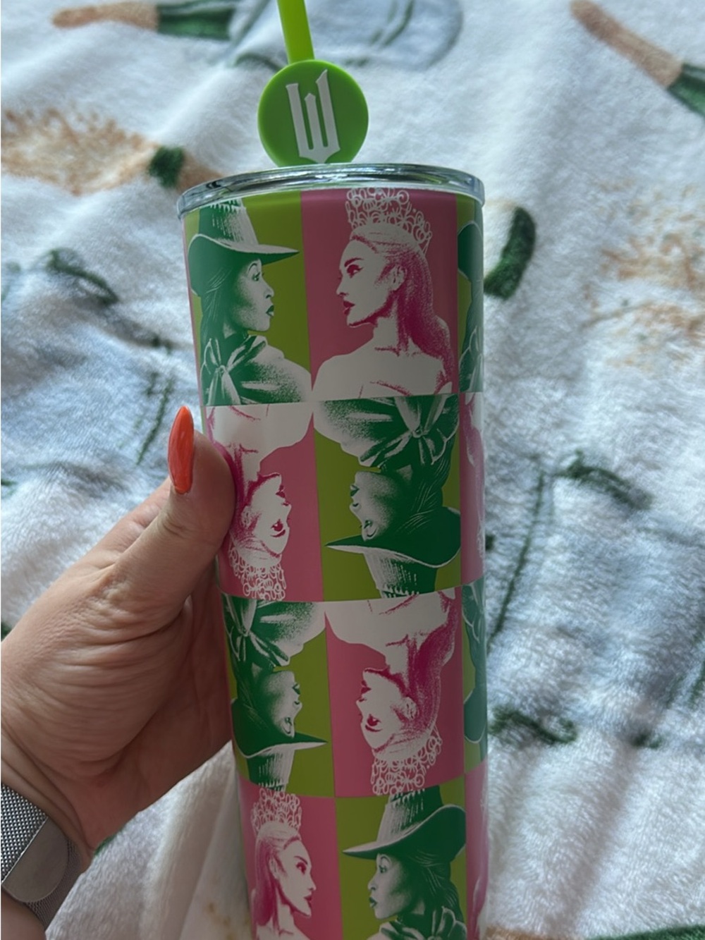 Wicked Stainless Drink Tumbler with Straw from Universal Studios